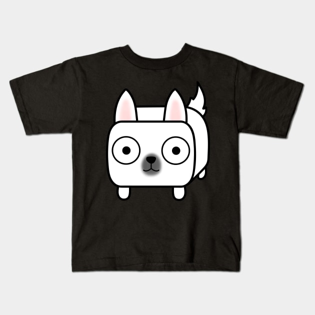 German Shepherd Loaf in White Kids T-Shirt by calidrawsthings